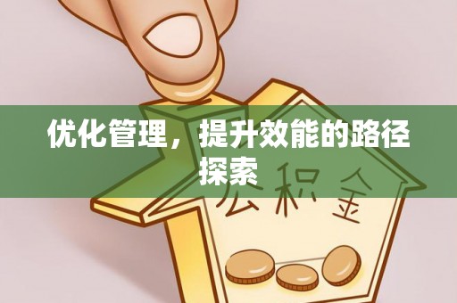 白朗优化管理，提升效能的路径探索