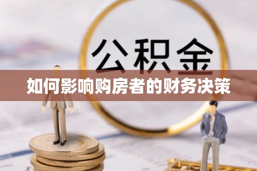 白朗如何影响购房者的财务决策