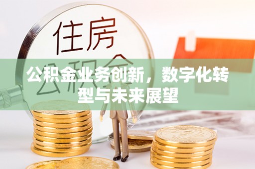 白朗公积金业务创新，数字化转型与未来展望