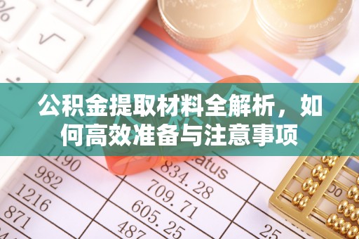 白朗公积金提取材料全解析，如何高效准备与注意事项