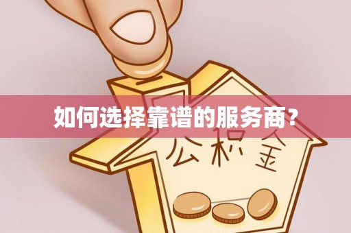 白朗如何选择靠谱的服务商？
